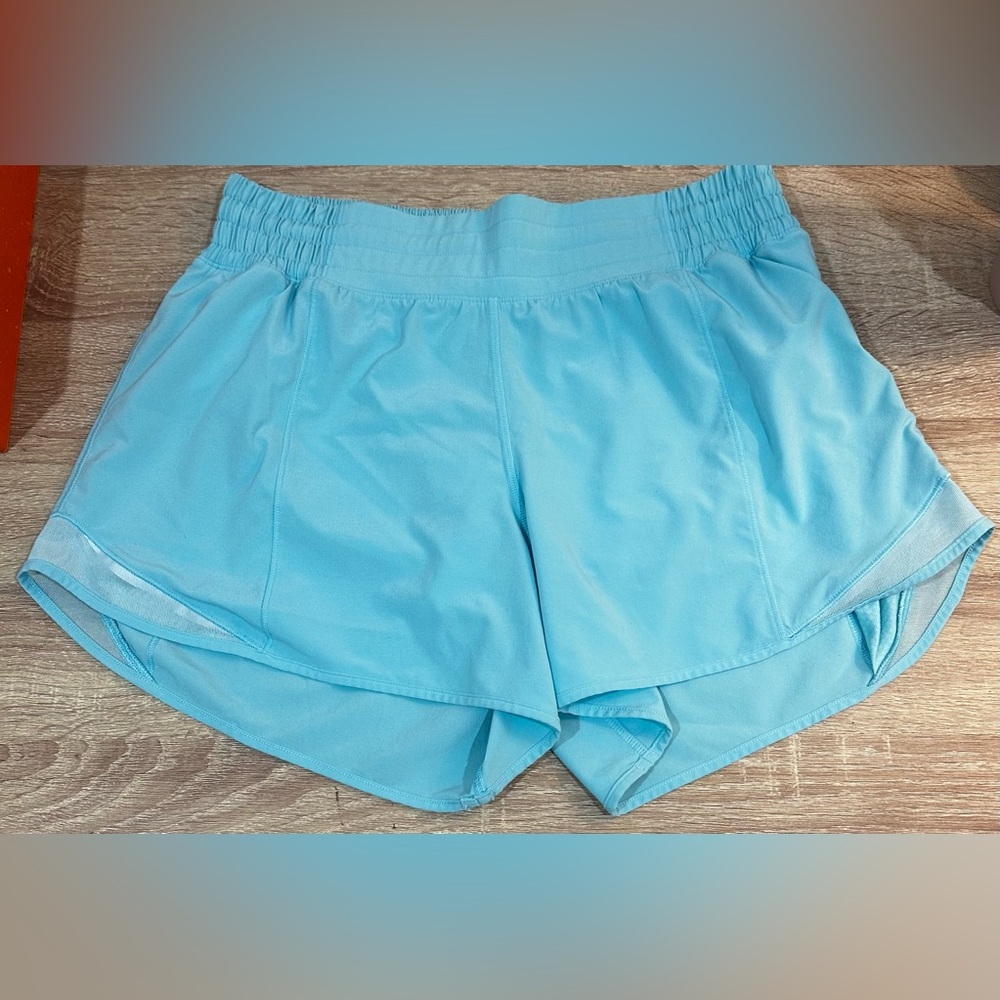 Lululemon Athletica Sky Blue Athletic Shorts